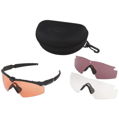 Oakley SI Ballistic M Frame 2.0 Matte Black w/Clear, TR22, and TR45 Lens Array OO9213-0732 - Oakley