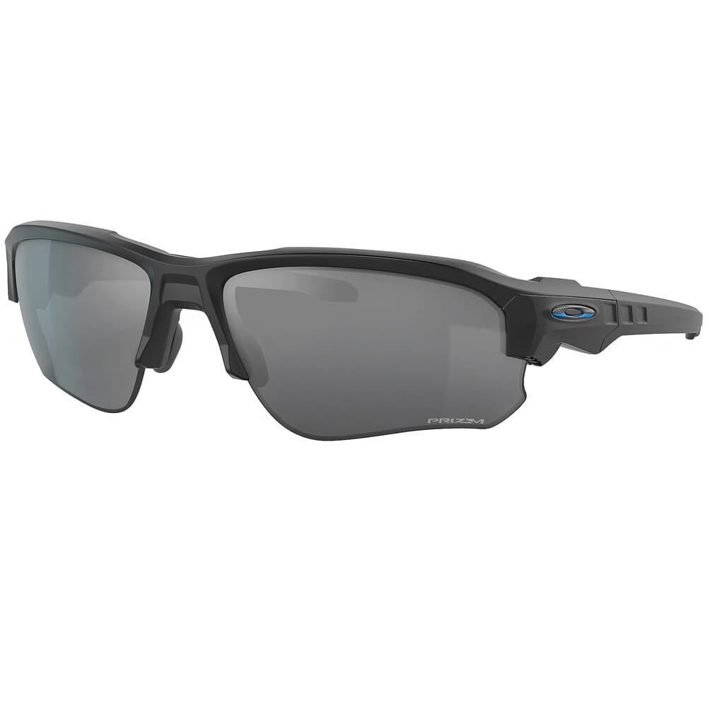 Oakley SI Speed Jacket Matte Black Tonal Thin Blue Line Flag Logo w/PRIZM Black Polarized Lenses OO9228-1467 - Oakley