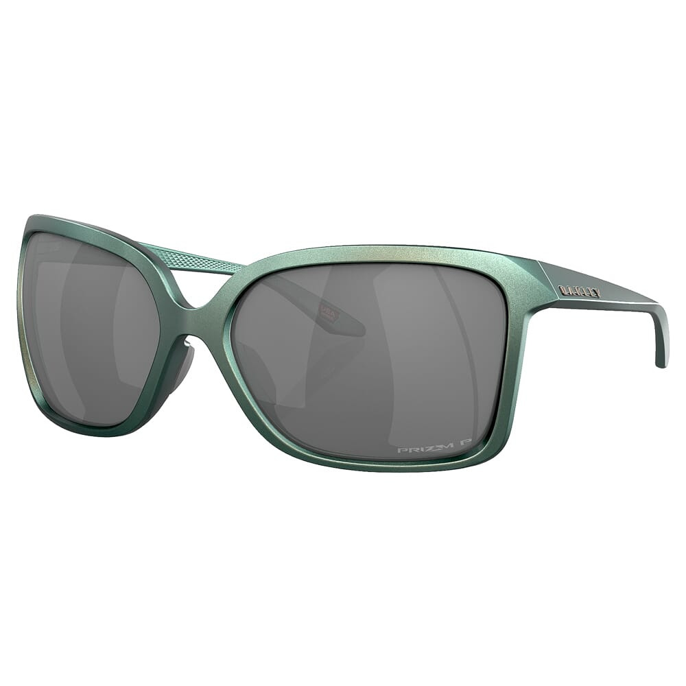 Oakley Wildrye Matte Silver/Blue Colorshift Fade w/PRIZM Black Polarized Lenses OO9230-0561 - Oakley