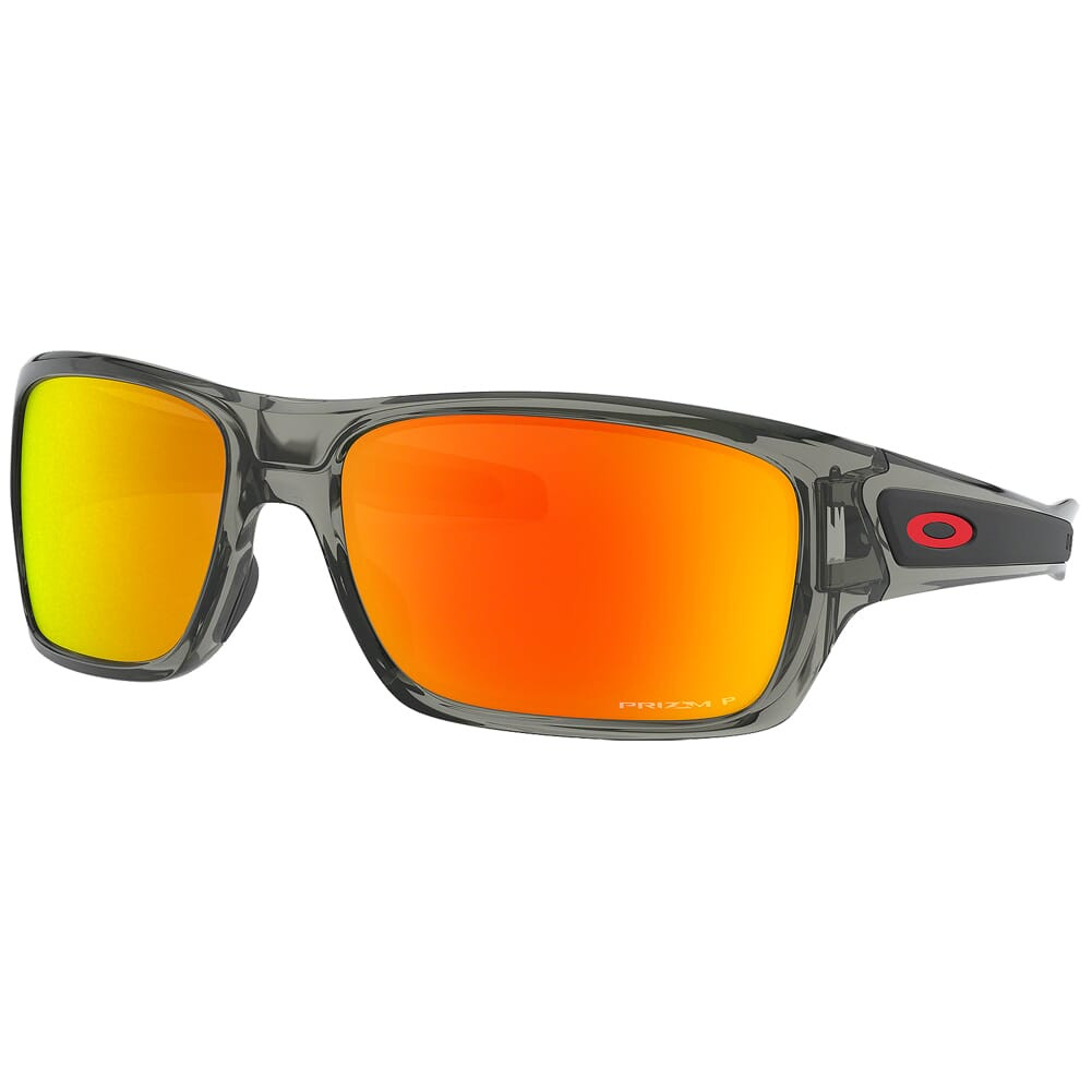 Oakley Turbine Grey Ink w/PRIZM Ruby Polarized Lenses OO9263-5763 - Oakley