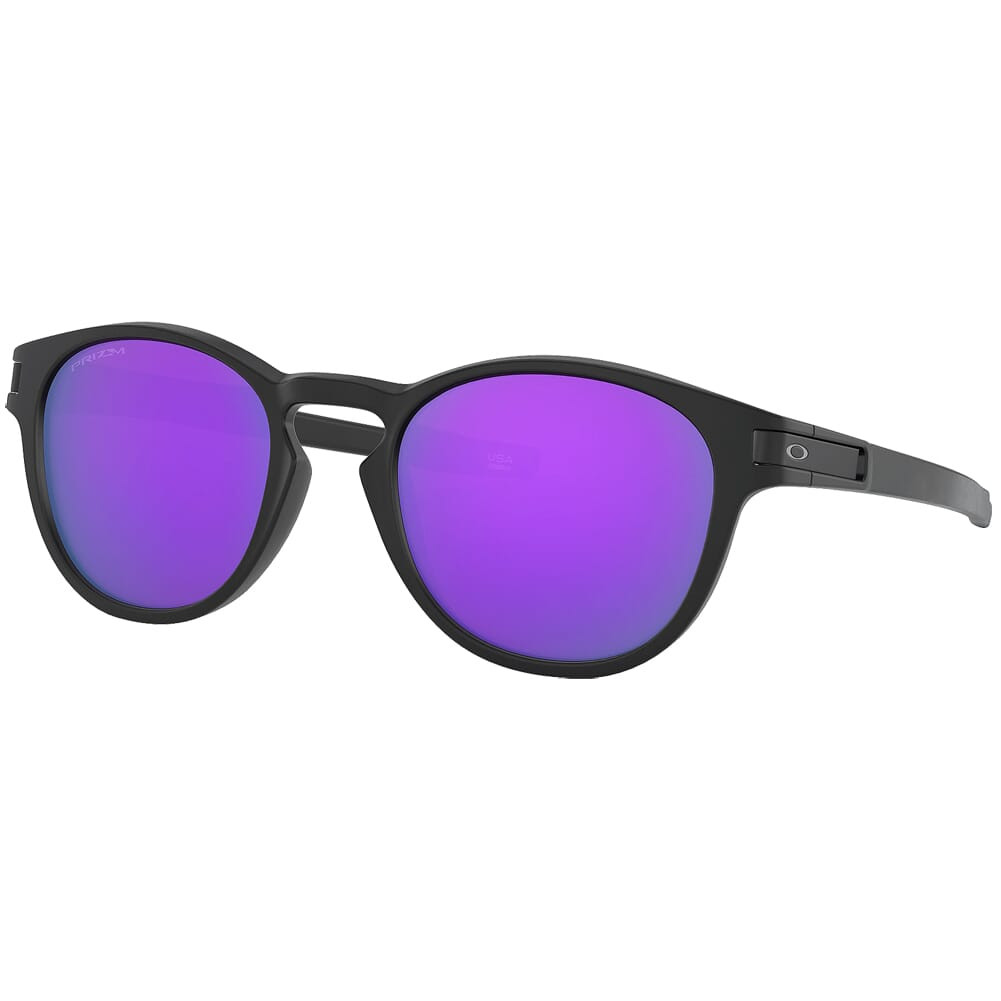 Oakley Latch Matte Black w/PRIZM Violet Lenses OO9265-5553 - Oakley