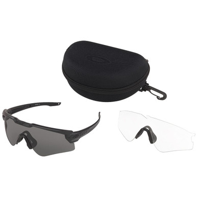 Oakley SI Ballistic M Frame ALPHA Black w/Clear and Grey Lens Array OO9296-05 - Oakley