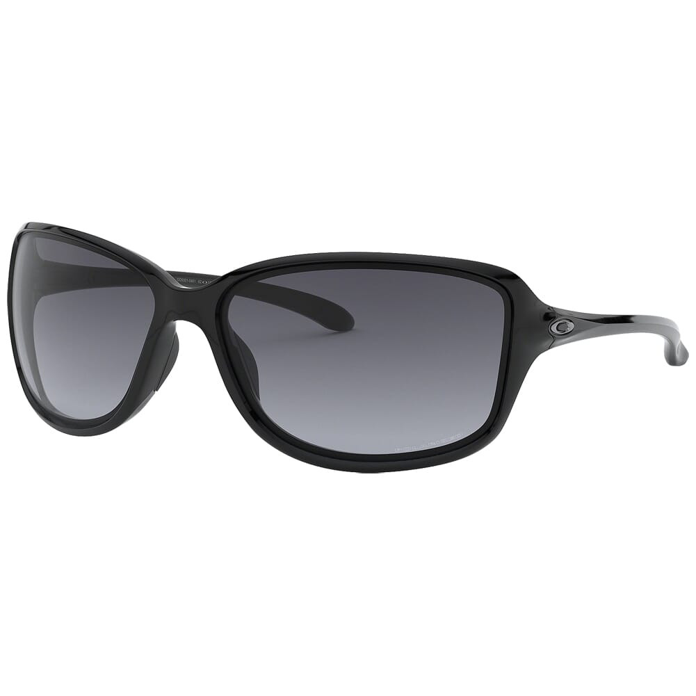 Oakley Cohort Polished Black w/Grey Gradient Polarized Lenses OO9301-04 - Oakley