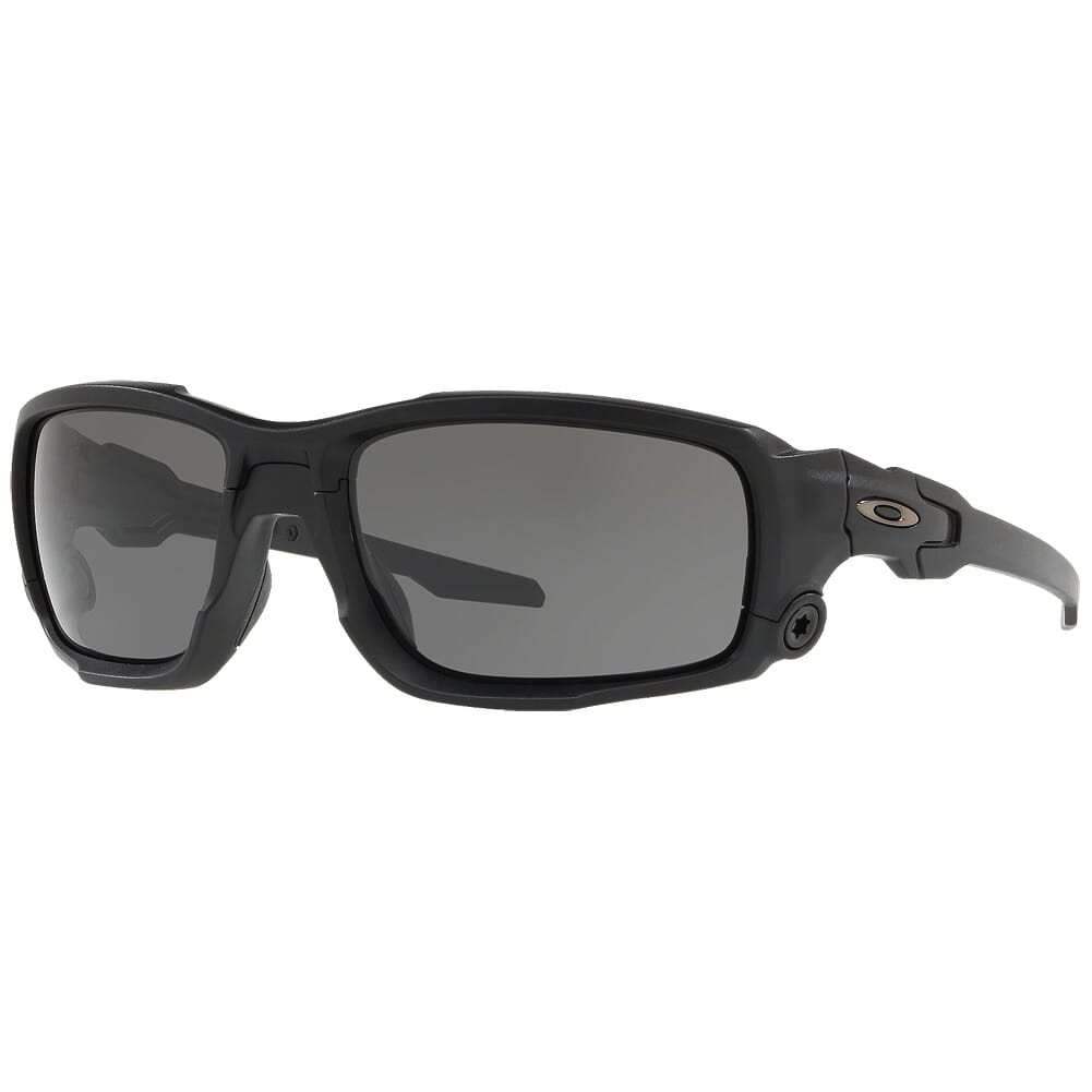 Oakley SI Ballistic Shocktube Matte Black w/Grey Lenses OO9329-01 - Oakley