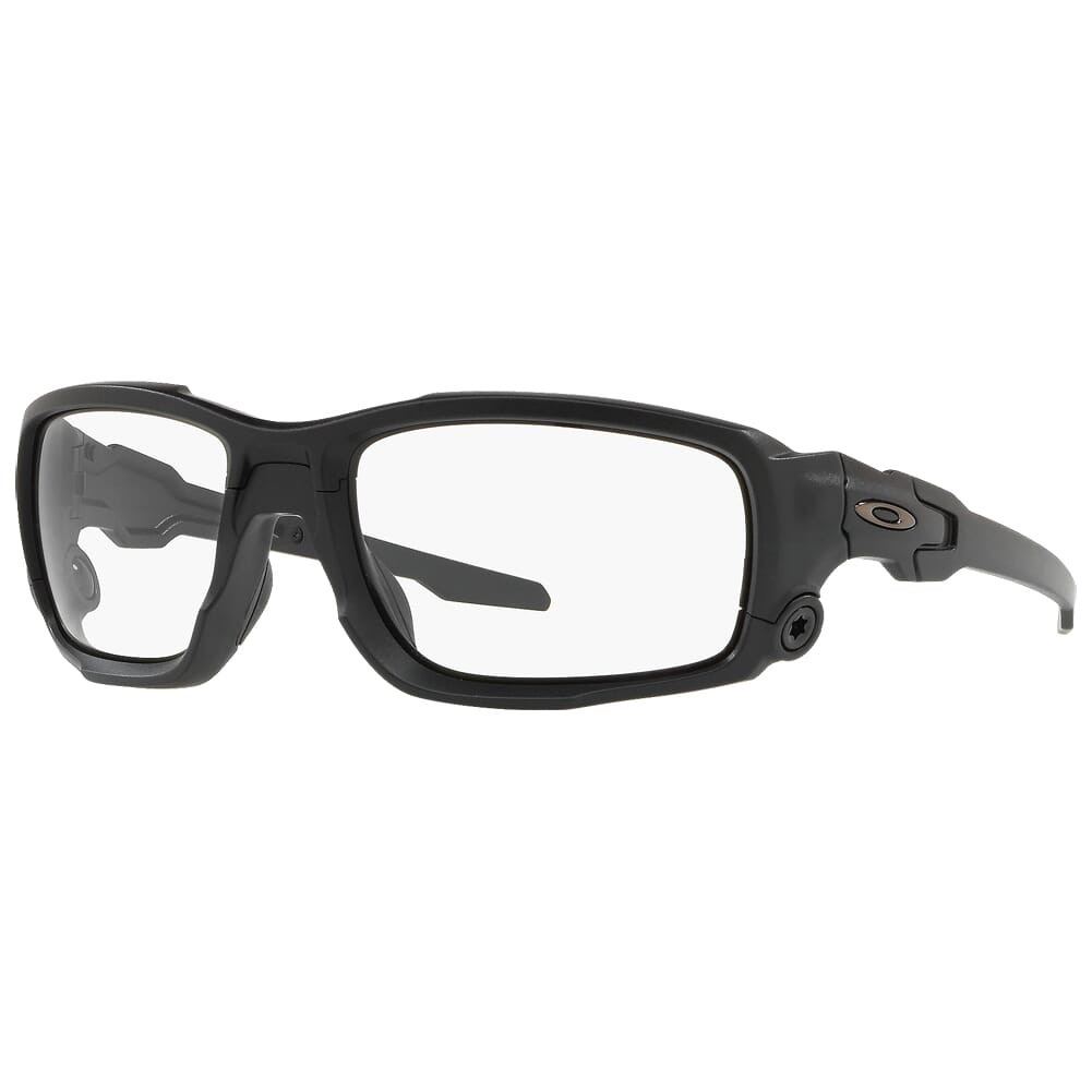 Oakley SI Ballistic Shocktube Matte Black w/Clear and Grey Lens Array OO9329-1061 - Oakley