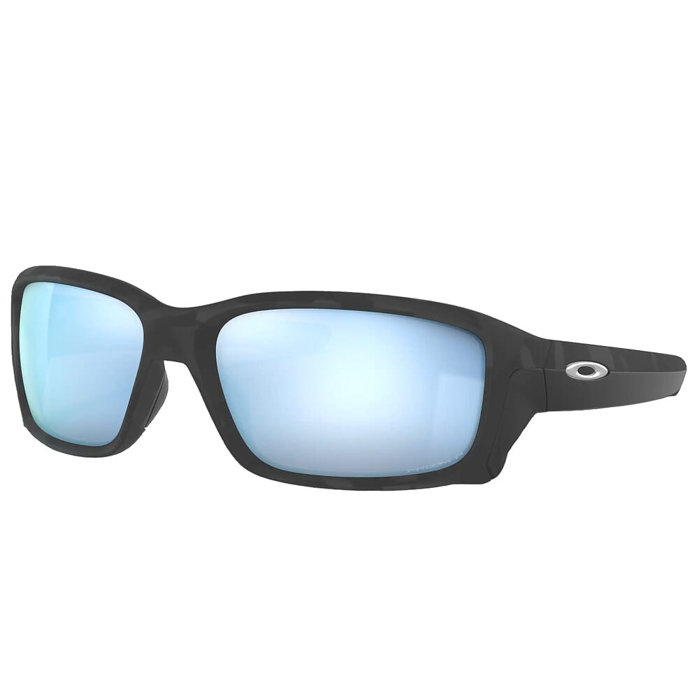 Oakley Straightlink Matte Black Camo w/PRIZM Deep Water Polarized Lenses OO9331-2958 - Oakley
