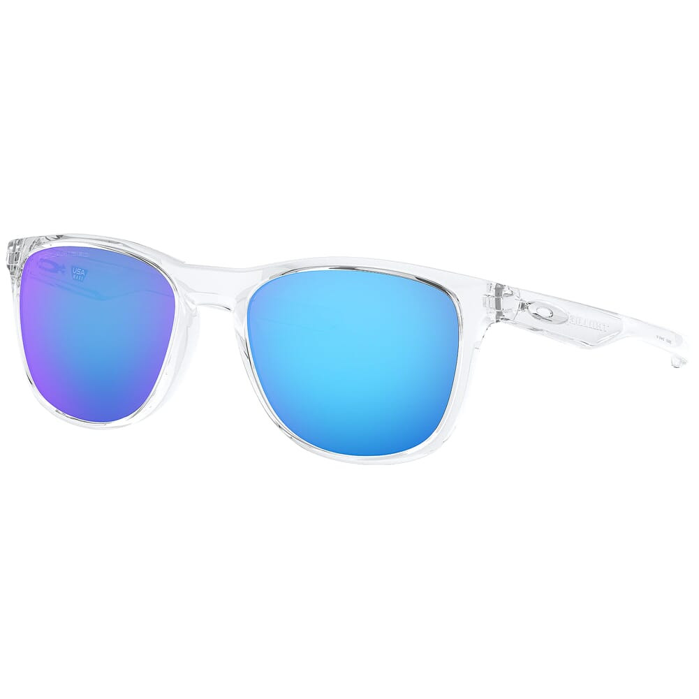 Oakley Trillbe X Polished Clear w/Sapphire Iridium Polarized Lenses OO9340-05 - Oakley