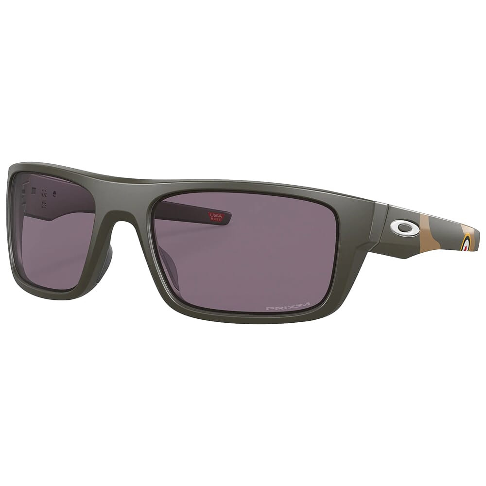 Oakley SI Drop Point American Heritage WWII Nose Art Matte Olive w/PRIZM Grey Lenses OO9367-3760 - Oakley