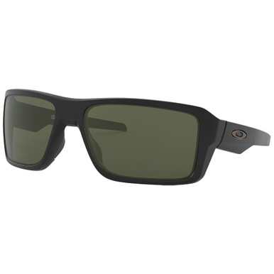 Oakley Double Edge Matte Black w/Dark Grey Lenses OO9380-0166 - Oakley
