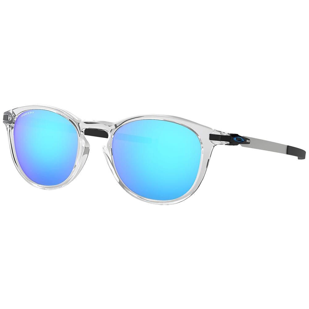 Oakley Pitchman R Polished Clear w/PRIZM Sapphire Lenses OO9439-0450 - Oakley