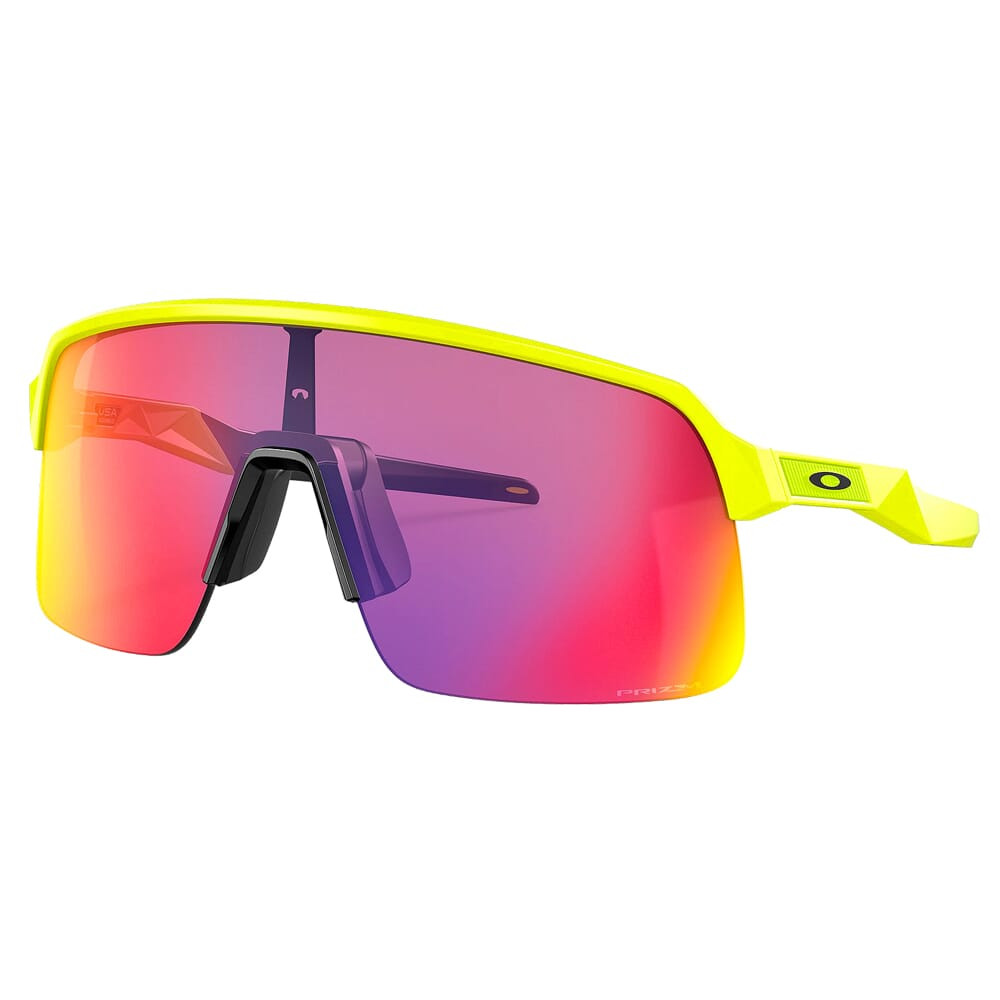 Oakley Sutro Lite Matte Neon Yellow w/PRIZM Road Lenses OO9463-2239 - Oakley