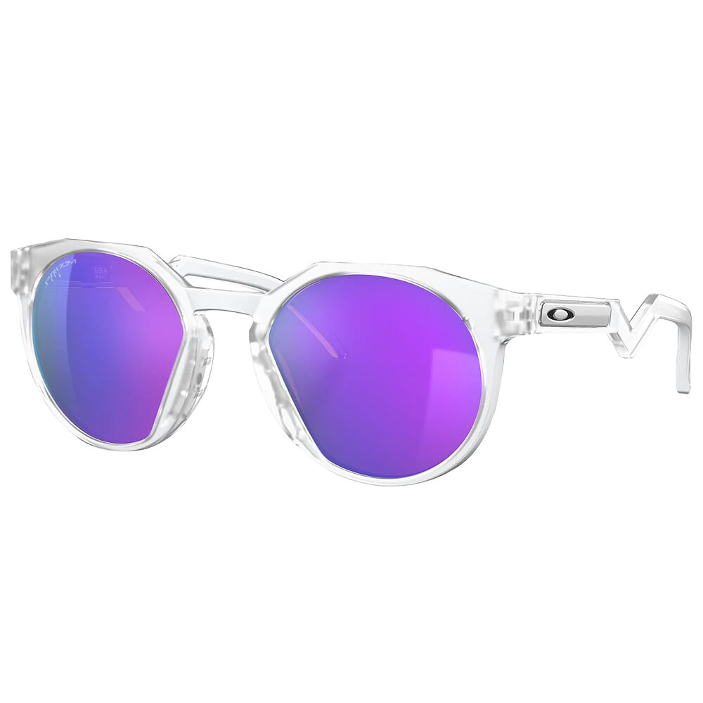 Oakley HSTN (50) Matte Clear w/PRIZM Violet Lenses OO9464-0250 - Oakley