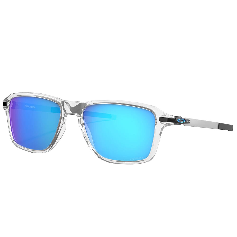 Oakley Wheelhouse Polished Clear w/PRIZM Sapphire Lenses OO9469-0254 - Oakley