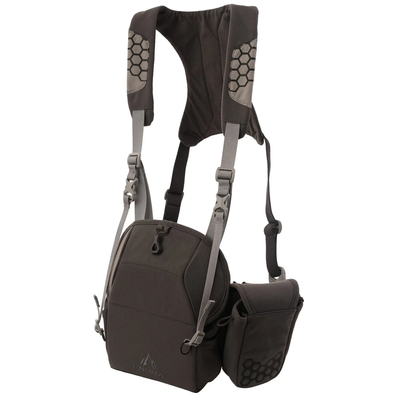 Pnuma Outdoors Bino & Tech Harness, Beluga Color P617B - Pnuma Outdoors