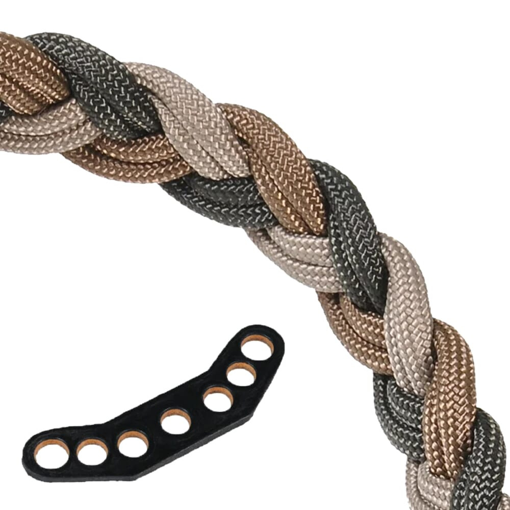 Paradox OTB Camo Elite Double-Wide Braid Bow Wrist Sling w/Leather Mount PBSE-E-78 - Paradox