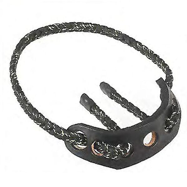 Paradox Blackout/Neon Green Original Braid Bow Wrist Sling w/Leather Mount PBSL-T-56 - Paradox