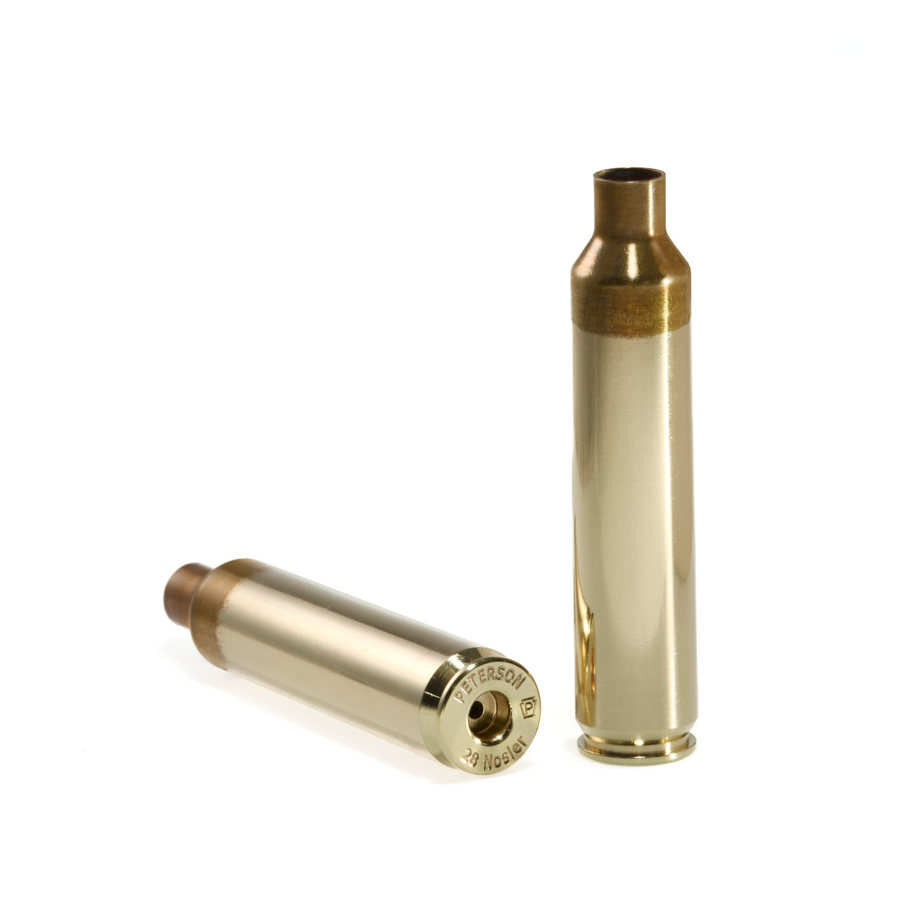 Peterson Brass Peterson 28 Nosler Casings Box of 250 40029-P - Peterson Brass