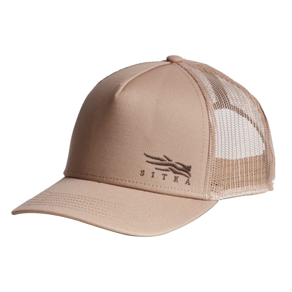 Sitka Gear Badge Icon Mid Pro Trucker Hat Sandstone One Size Fits All 20193-SS-OSFA - Sitka Gear