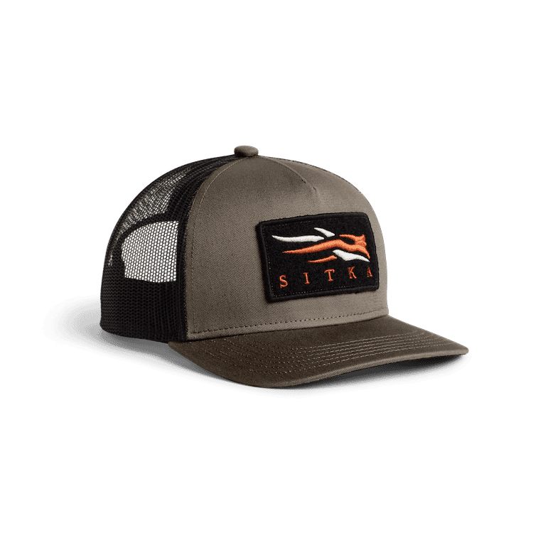 Sitka Gear VP Icon Mid Pro Trucker Hat Bark One Size Fits All 20196-BA-OSFA - Sitka Gear