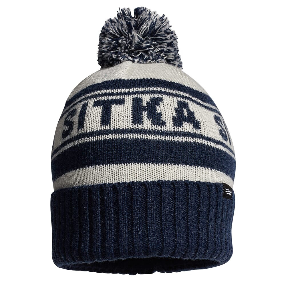 Sitka Gear POM Cuffed Knit Beanie Porcelain One Size Fits All 20297-PRC-OSFA - Sitka Gear