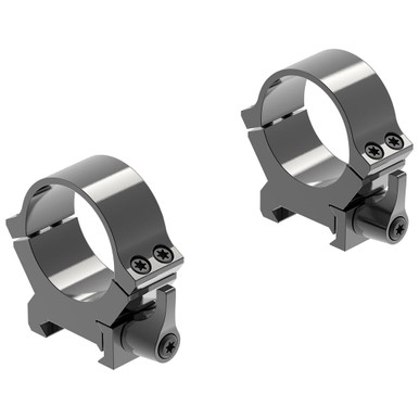 Leupold QRW2 30mm Medium Glossy Quick-Release Weaver-Style Scope Rings 174075 - Leupold