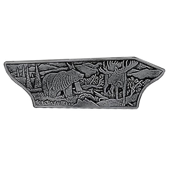 Blaser R8 Luxus Bear & Moose Left Sideplate C4900012 - Blaser
