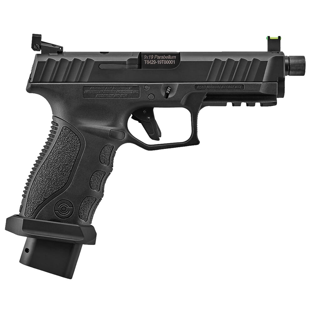 Stoeger STR-9S Combat 9mm 4.67" Bbl Optic Ready 1/2x28 Nitride Matte Black Pistol w/ (3) 20rd Magazines 31736M - Stoeger