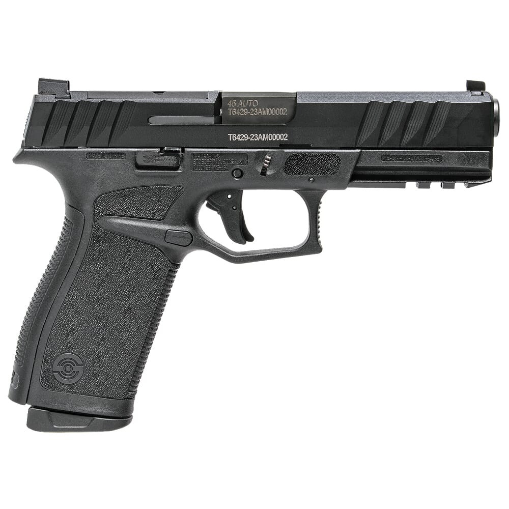 Stoeger STR-45 Full-Size .45 ACP Black 13+1 Striker-Fired Optic Ready Pistol w/(2)13rd Mags, Night Sights & (2) Addt'l Backstraps 31798 - Stoeger