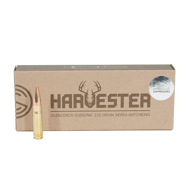 SilencerCo Box 300 BLK 220gr Sierra Match King AC1211 - Silencerco