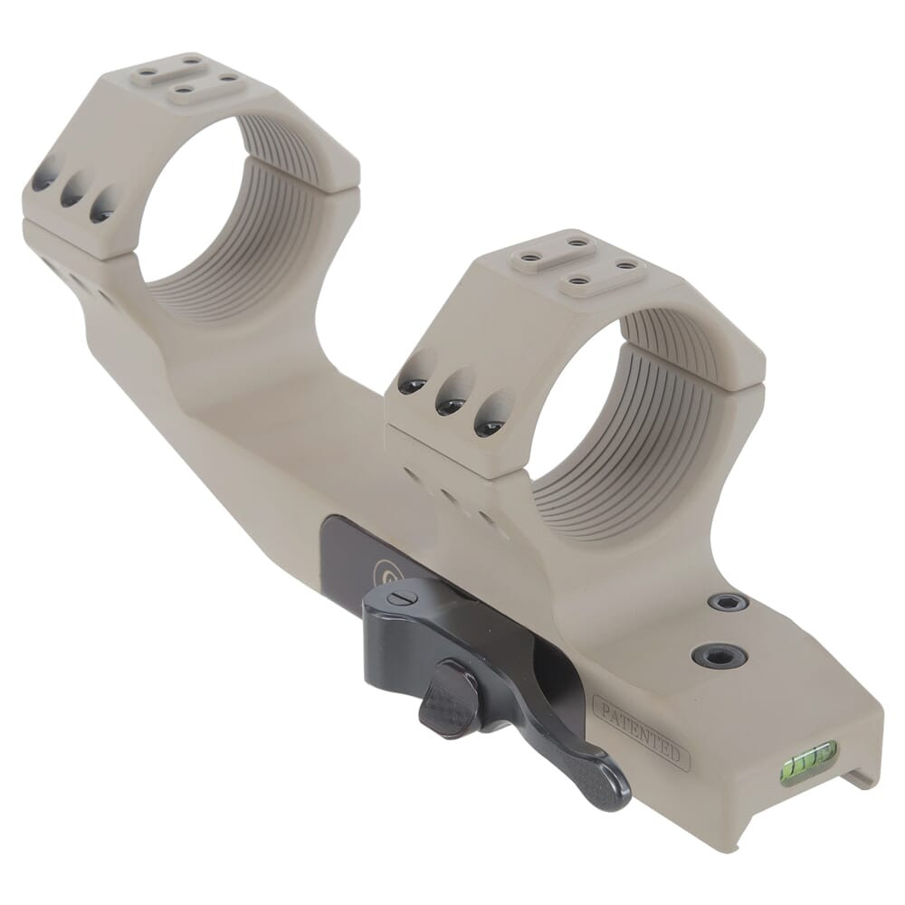 Contessa SRL Contessa QD Monolithic 34mm Cantilever FDE Scope Mount w/Level SBT03FW-FDE - Contessa SRL