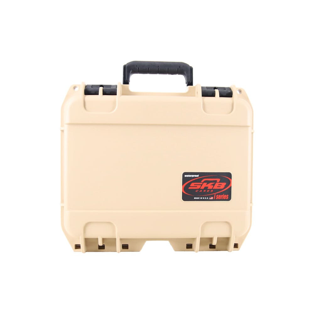 SKB iSeries 12"x9"x4" Tan Pistol Case w/Cubed Foam 3i-1209-4T-L - SKB