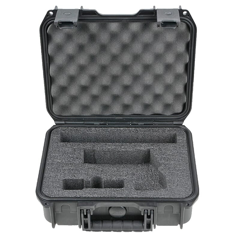SKB iSeries Customizable Foam Large Black Pistol Case 3i-1209-SP - SKB