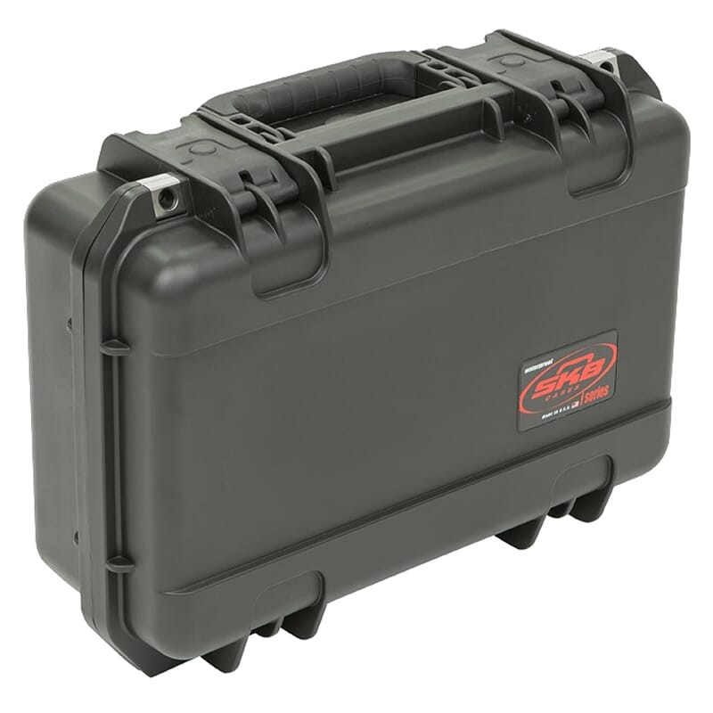 SKB iSeries 16"x10"x5-1/2" Black Pistol Case w/Layered Foam 3i-1610-5B-L - SKB