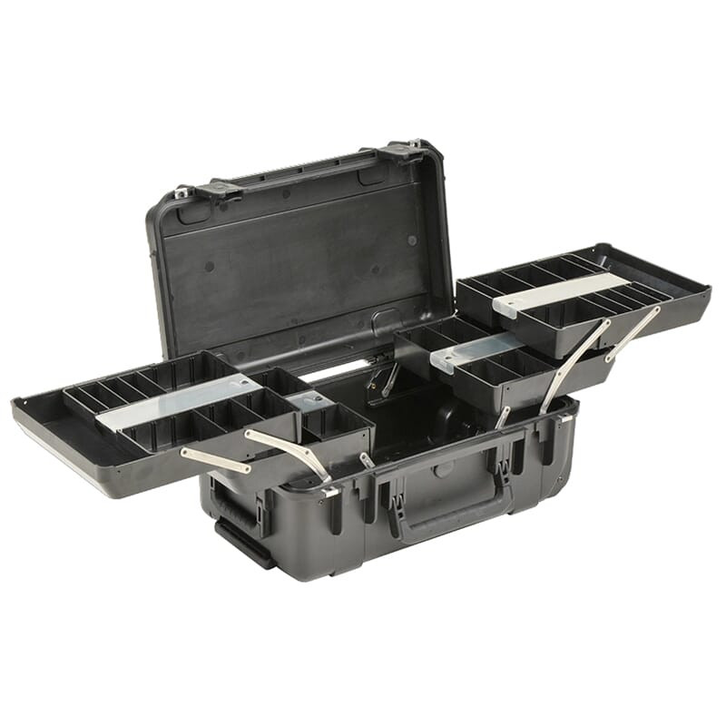 SKB iSeries Tool/Tech Box w/Pull-Out Trays and Wheels 3i-2011-7B-TR in Black - SKB