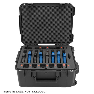 SKB iSeries 8-Handgun Custom Foam Black Case 3i-2015-10B-M