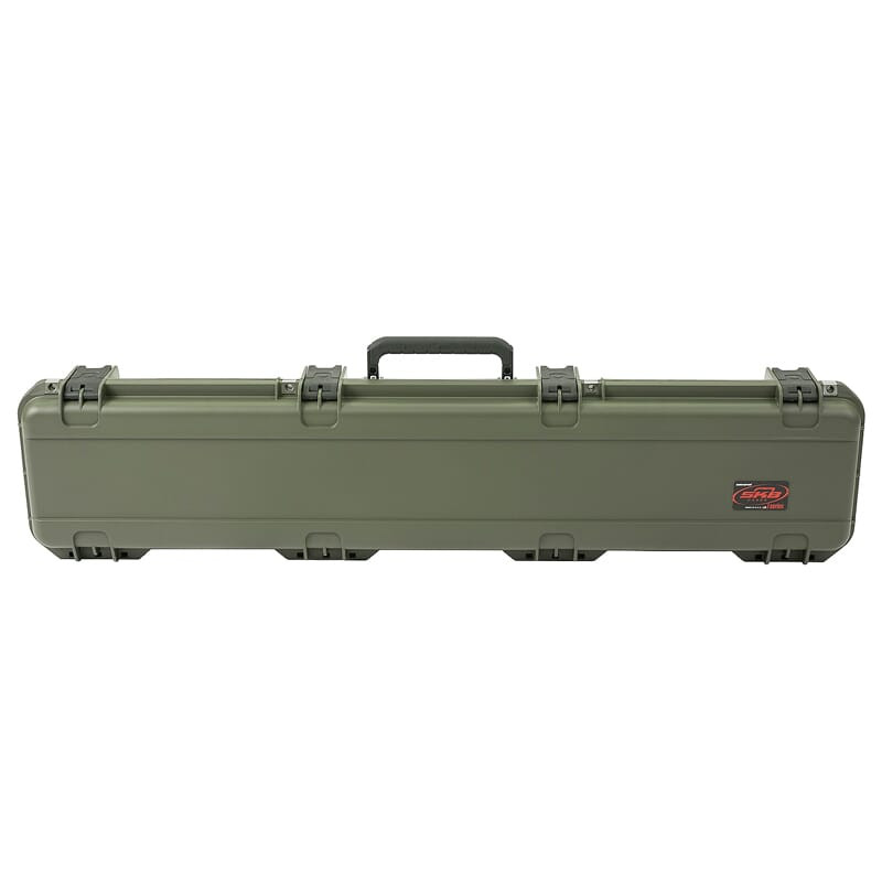 SKB iSeries Single Rifle Layered Foam OD Green Case 3i-4909-5M-L - SKB