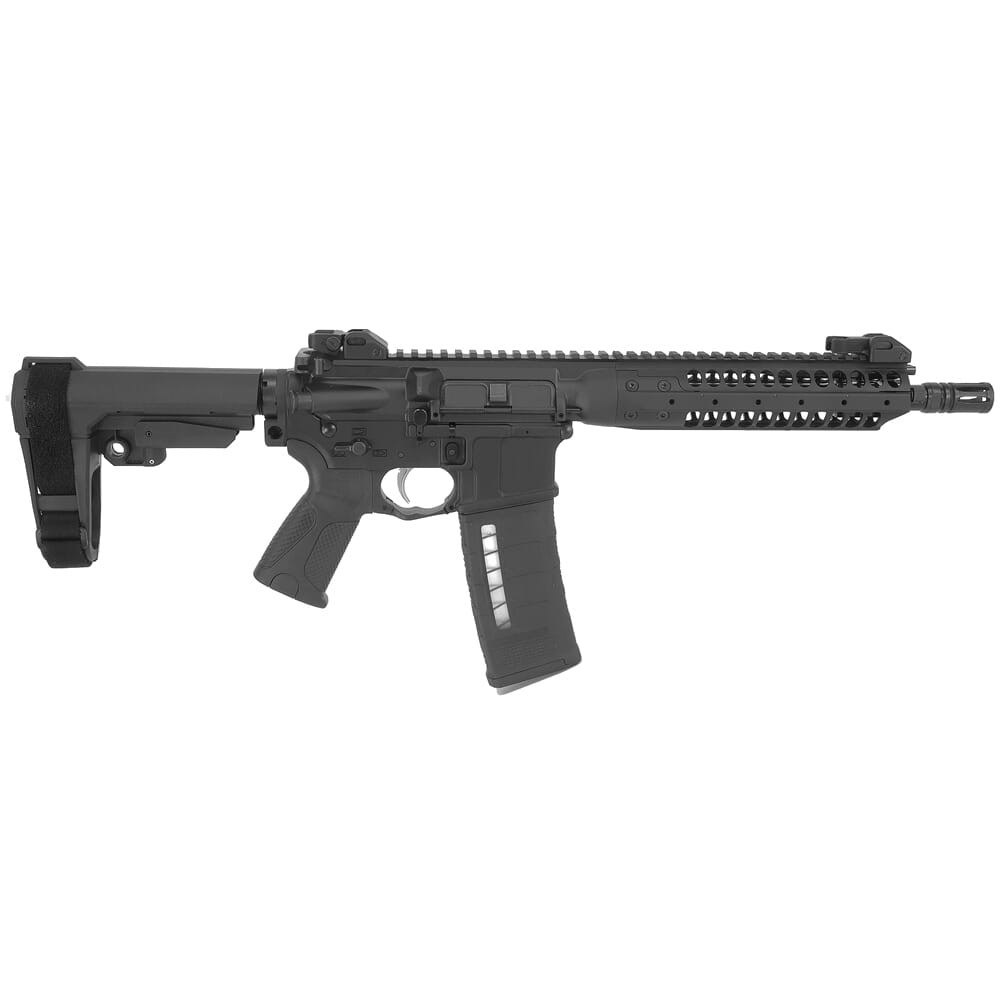 LWRC International LWRC SIX8-A5 6.8 SPC 10.5" 1:7" 1/2x28 Bbl Black Pistol w/SBA3 Brace SIX8A5PB10SBA3 - LWRC International
