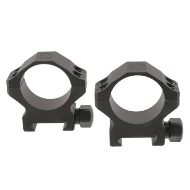 Sig Sauer ALPHA1 30mm Med 0.9 Aluminum Black Hunting Scope Rings SOA10012 - Sig Sauer
