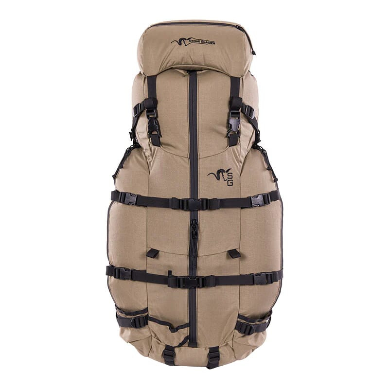 Stone Glacier Sky Talus 6900 Bag Only w/Lid Tan OSFM 50026-TN-OSFM - Stone Glacier