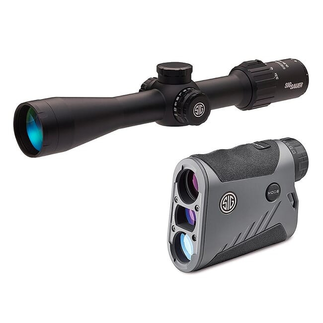 Sig Sauer BDX Combo Kit, Kilo1600BDX LRF and Sierra3BDX Rifle Scope, 3.5-10x42mm SOK16BDX02