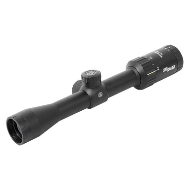 Sig Sauer WHISKEY3 Scope, 2-7x32mm, 1 In, SFP, Quadplex Reticle, 0.5 MOA Adj, Black SOW32201 - Sig Sauer