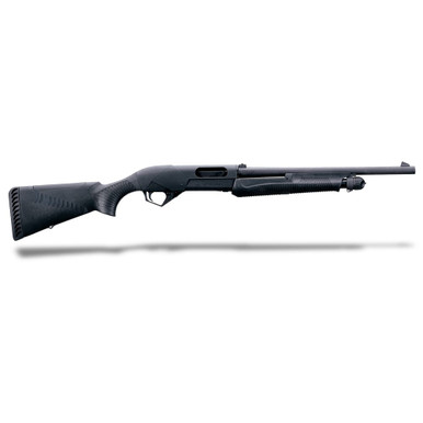 Benelli SuperNova Tactical 12GA 3-1/2" 18" Black 4+1 Pump Action Shotgun w/ Open Rifle Sights 20145 - Benelli