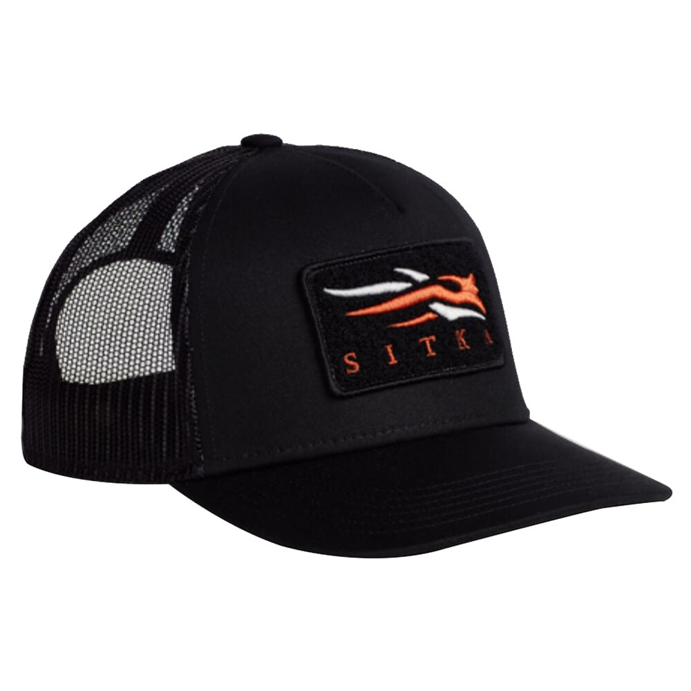Sitka Gear VP Icon Mid Pro Trucker Hat Sitka Black One Size Fits All 20196-BK-OSFA - Sitka Gear
