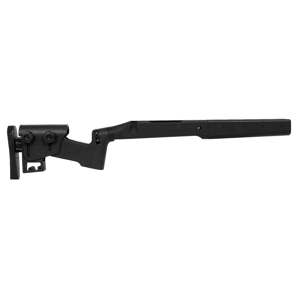 Sisk Rifles Sisk STAR Rem 700 LA RH T1 Stock in Black - Sisk Rifles