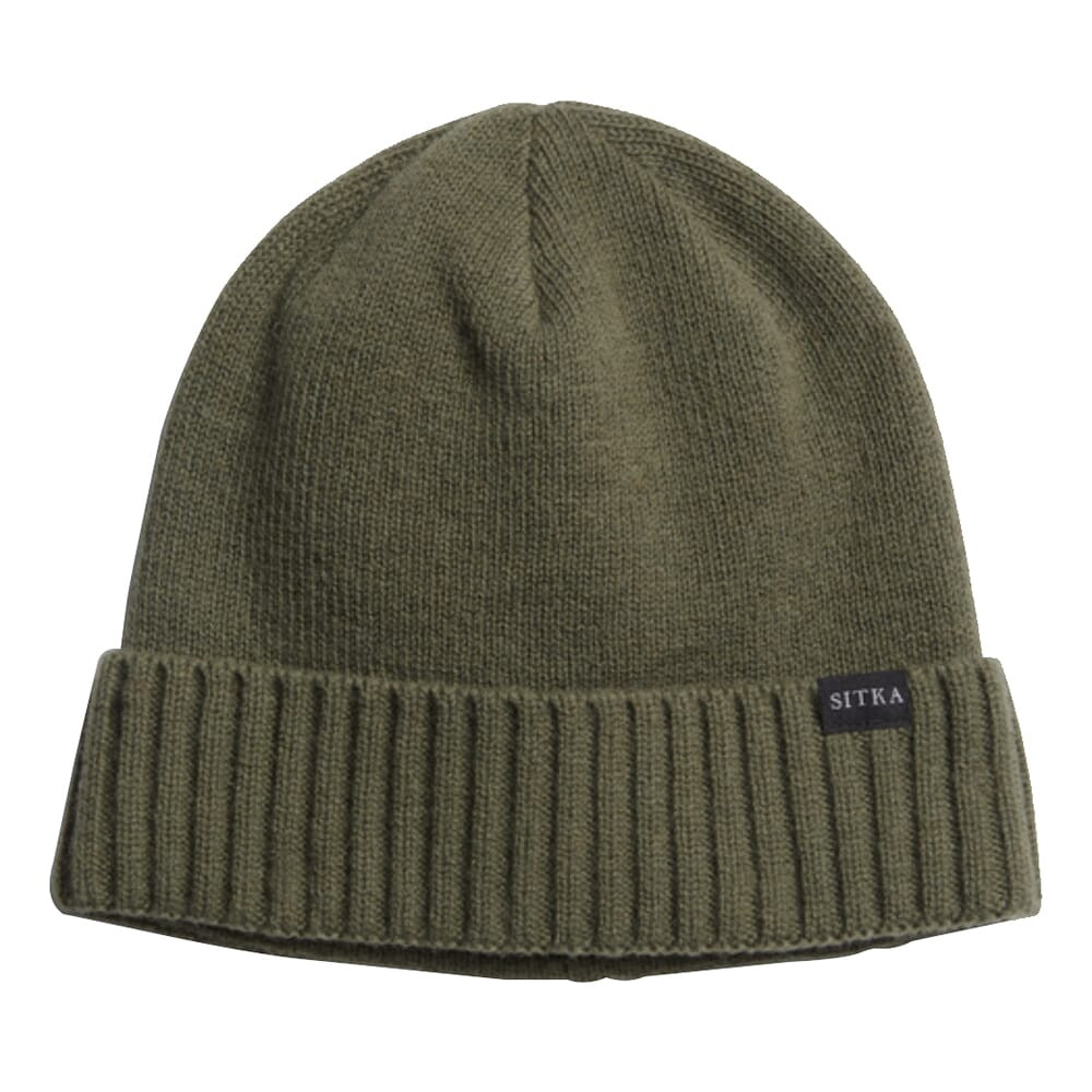 Sitka Gear Cuffed Knit Beanie Covert One Size Fits All 20296-CV-OSFA in Green - Sitka Gear