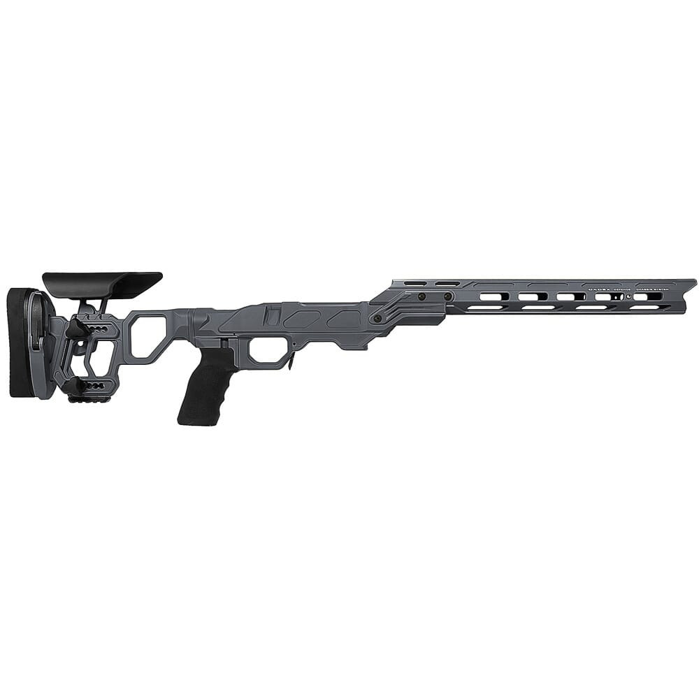 Cadex Defense Field Competition M-LOK Sniper Grey Tikka-T3 SA for Tikka CTR Mag Skeleton Fixed Chassis STKFCP-CTR-RH-SA-B-NA-A-GRY - Cadex Defense