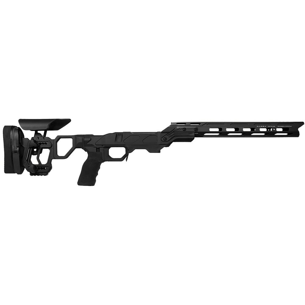 Cadex Defense Field Competition M-LOK Black Rem 700 LA Skeleton Fixed for SSSF 3.850" Chassis STKFCP-REM-RH-LA-B-NA-E-BLK - Cadex Defense