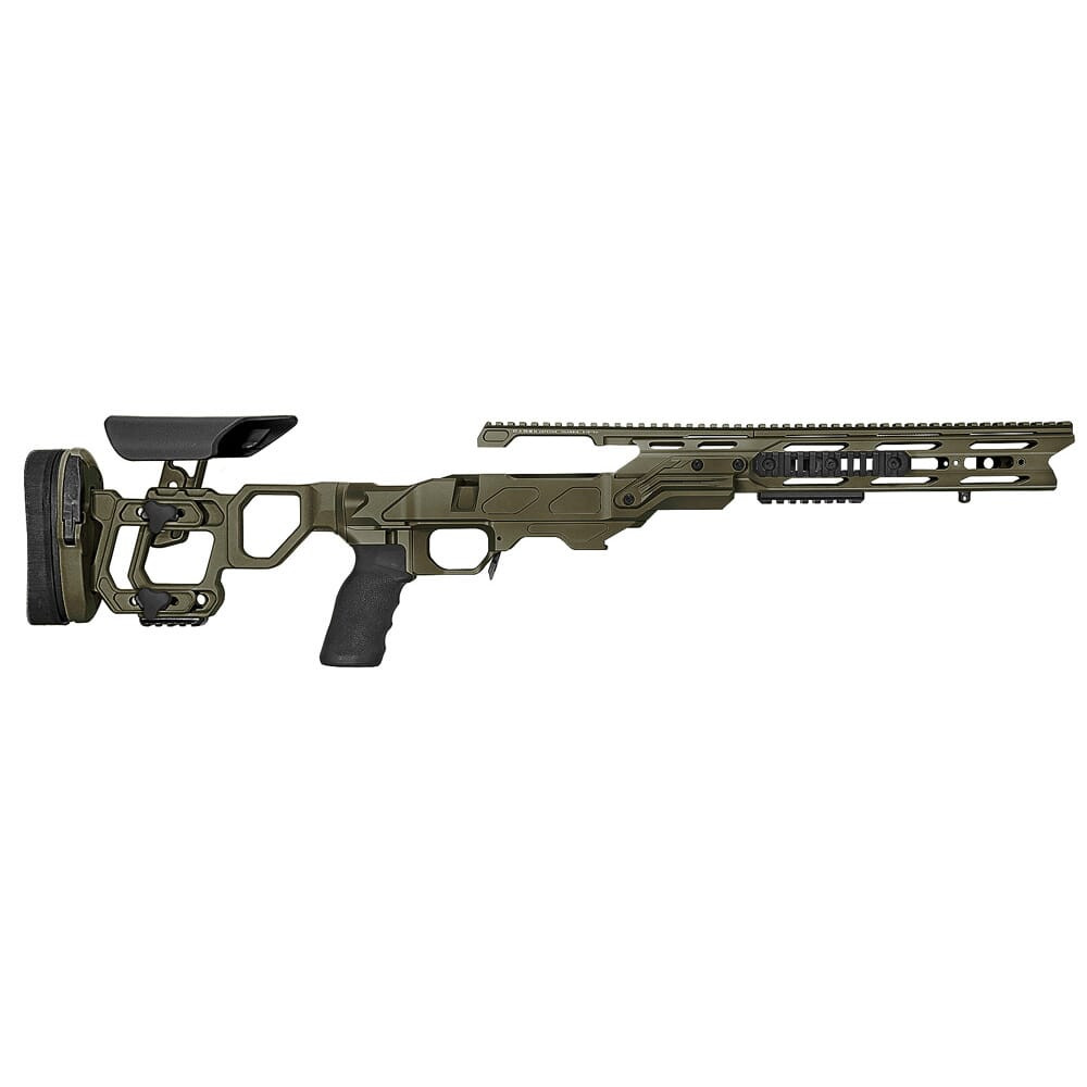 Cadex Defense Field Tactical OD Green Rem 700 M24 Skeleton Fixed 20 MOA #6-48 Chassis STKFT-M24-RH-LA-B-206-B-ODG in Olive Drab Green