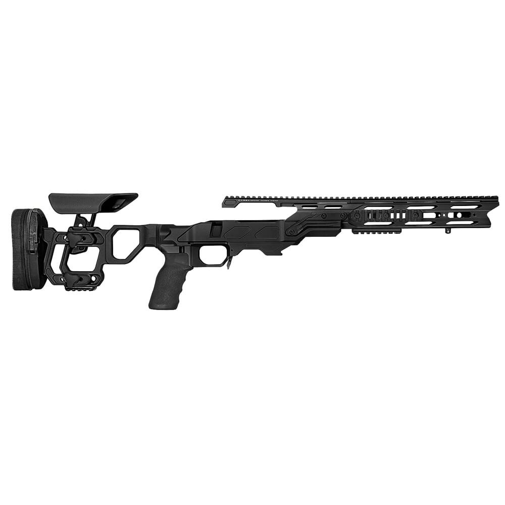 Cadex Defense Field Tactical Black Rem 700 LA Skeleton Fixed 20 MOA #6-48 for SSSF 3.715" Chassis STKFT-REM-RH-LA-B-206-C-BLK - Cadex Defense