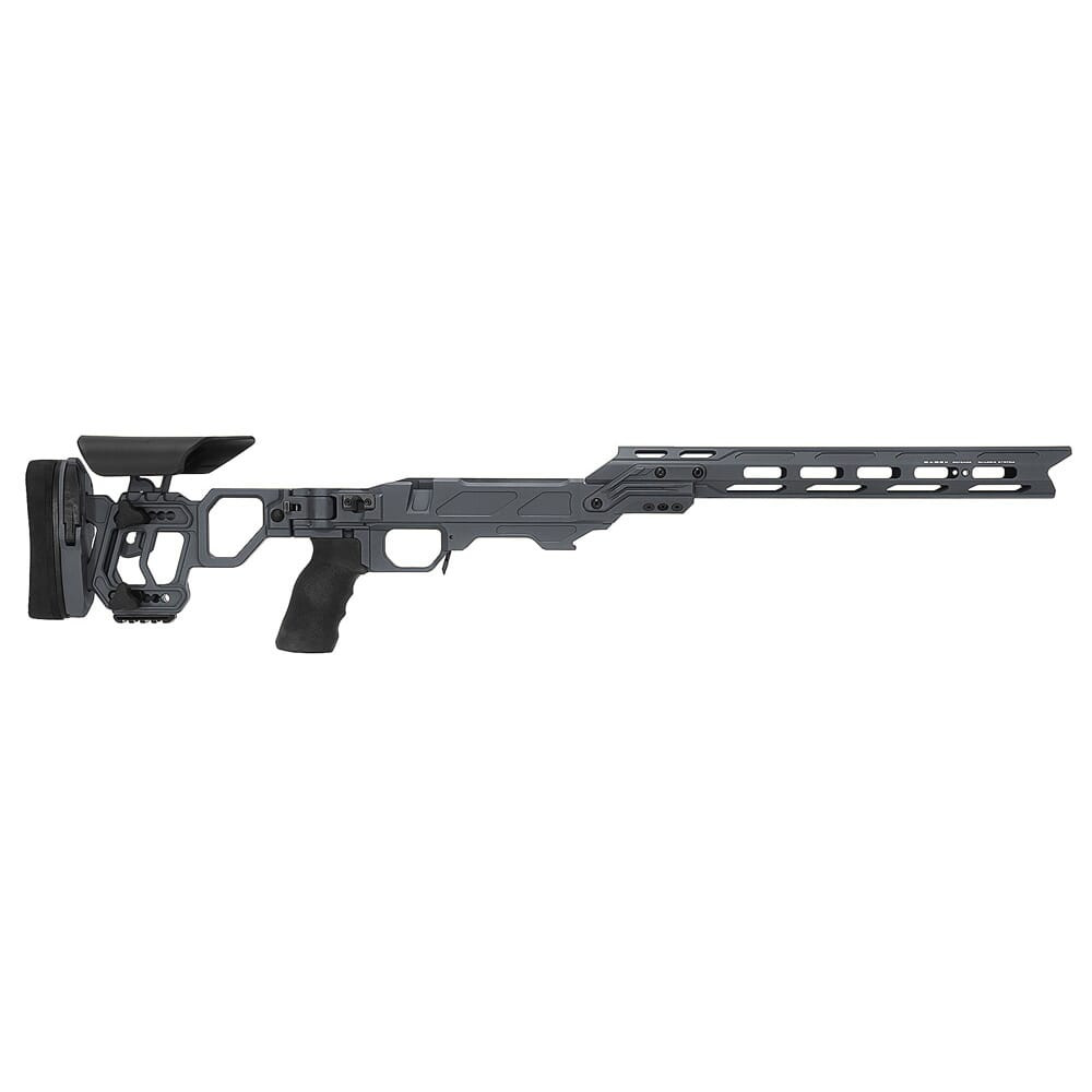 Cadex Defense Lite Competition M-LOK Sniper Grey Tikka-T3 SA for Tikka CTR Mag Skeleton Folding Chassis STKLCP-CTR-RH-SA-B-NA-A-GRY - Cadex Defense